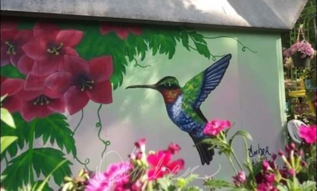 Hummingbird Mural